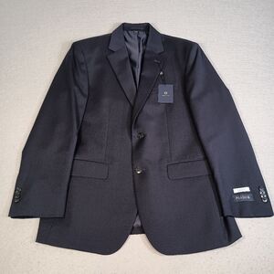 NWT Jos.A.Bank Tailored Fit Separates Size 40R Blue Double Breasted Wool Jacket